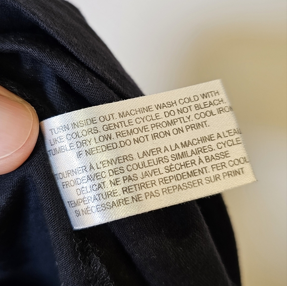 👍Hello Kitty black pink and white cotton knit graphic tank top girls size M US. - Picture 5 of 6